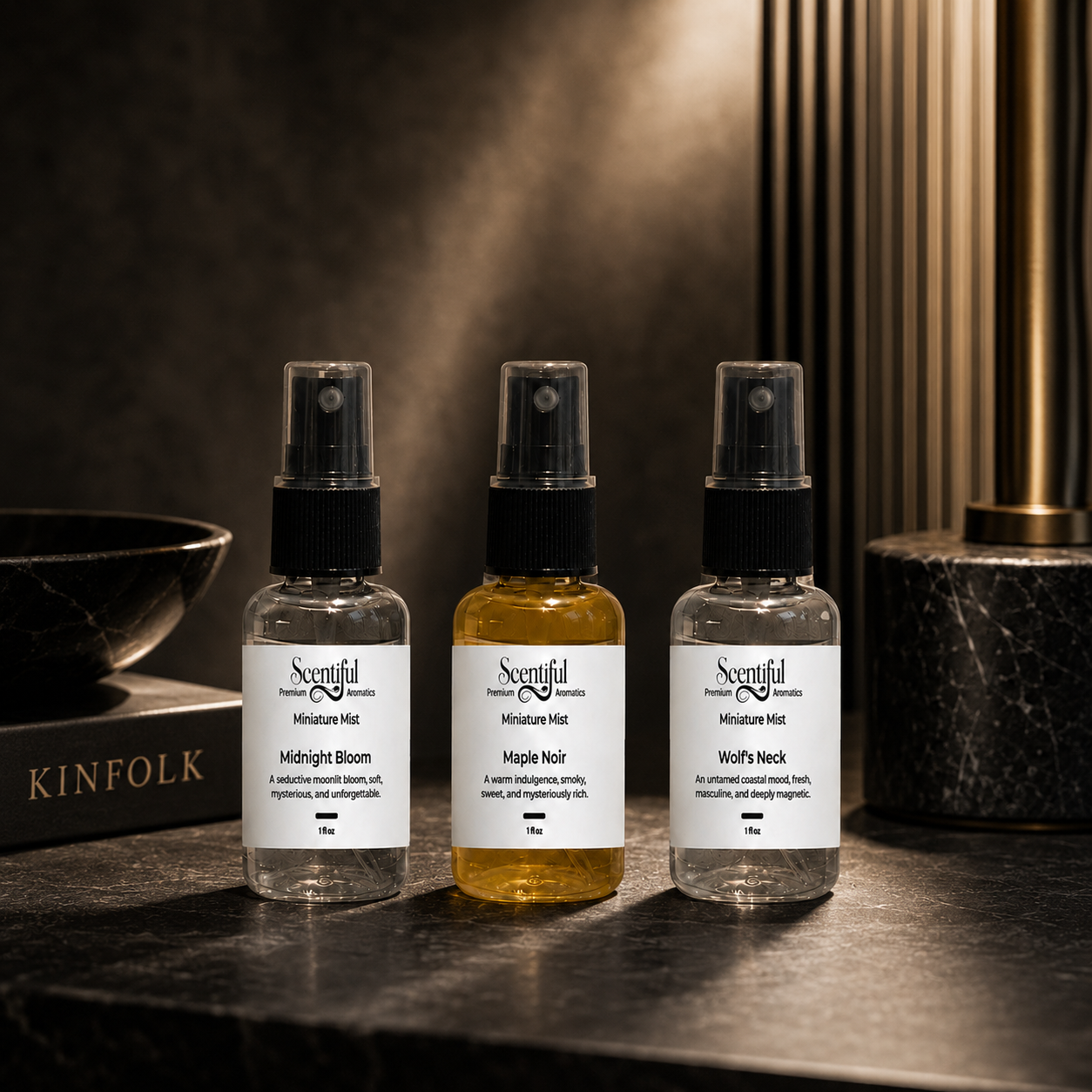 The Charismatic Trio , Miniature Mist Set (3 × 1 oz)