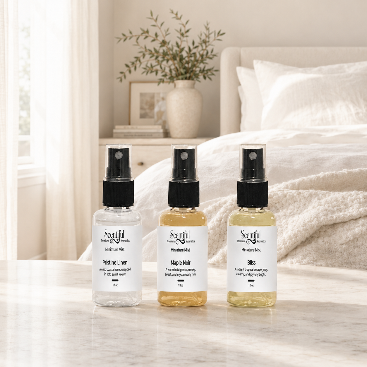 The Classic Trio , Miniature Mist Set (3 × 1 oz)