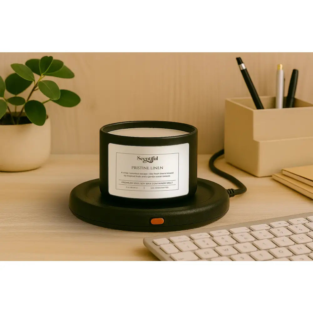 Pristine Linen – Fresh & Clean 3 oz 100% Soy Container Melt - Handcrafted