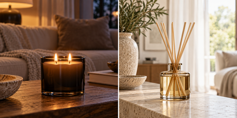 Candles Versus Reed Diffusers for Your Home