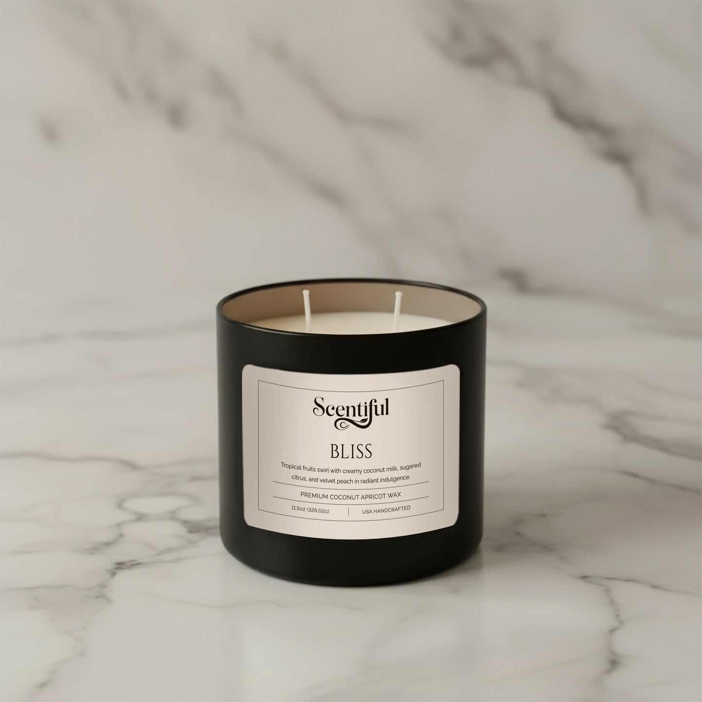 Bliss - Tropical & Radiant Scented 11.5 oz Candle