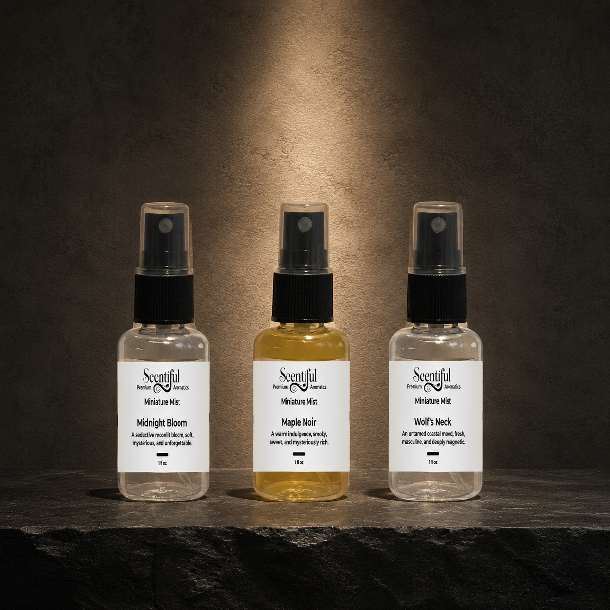 The Charismatic Trio , Miniature Mist Set (3 × 1 oz)