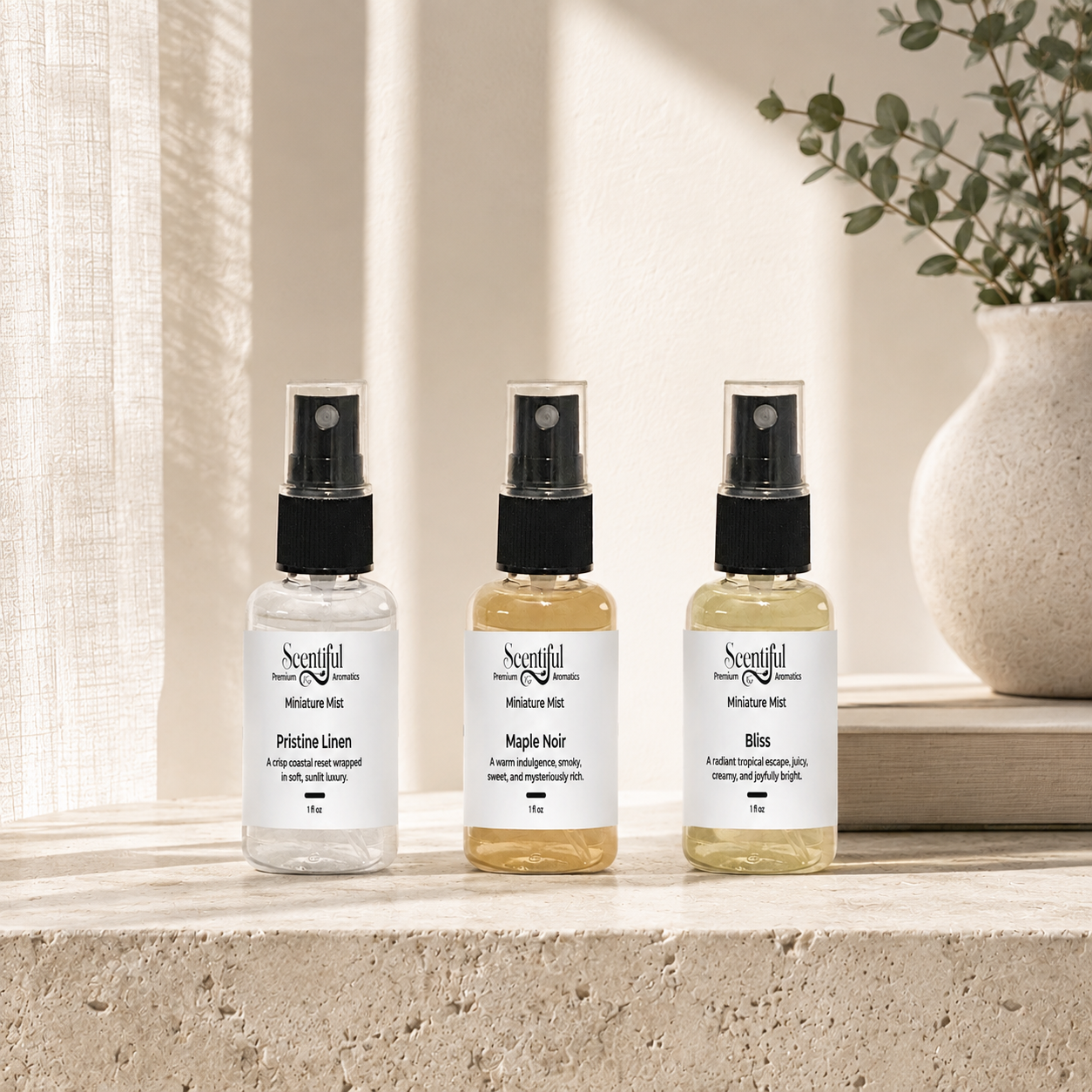 The Classic Trio , Miniature Mist Set (3 × 1 oz)