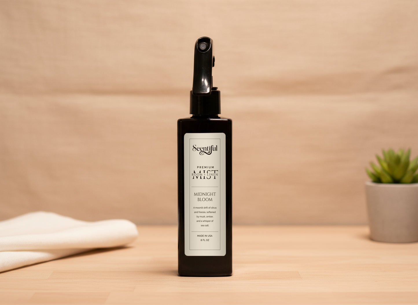 Midnight Bloom – Soft & Enchanting 8 oz Room + Linen Mist