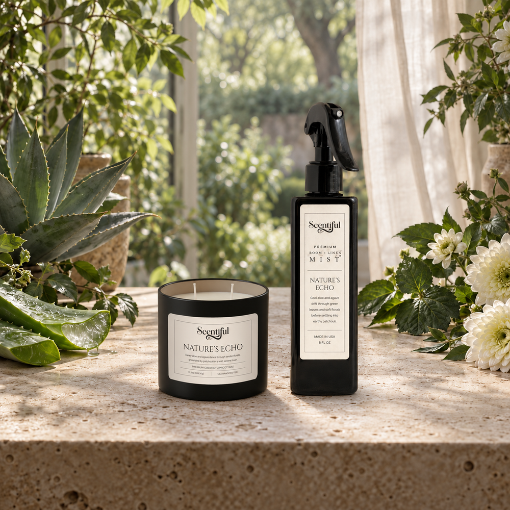 Nature’s Echo – Fresh & Serene 8 oz Room + Linen Mist