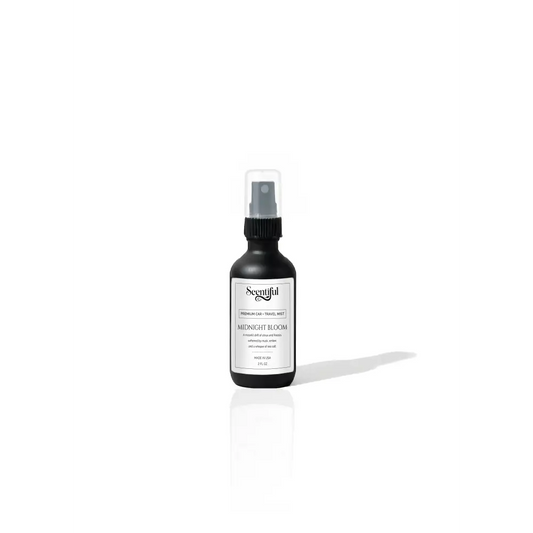Midnight Bloom – Soft & Enchanting 2 oz Auto + Travel Mist - Handcrafted