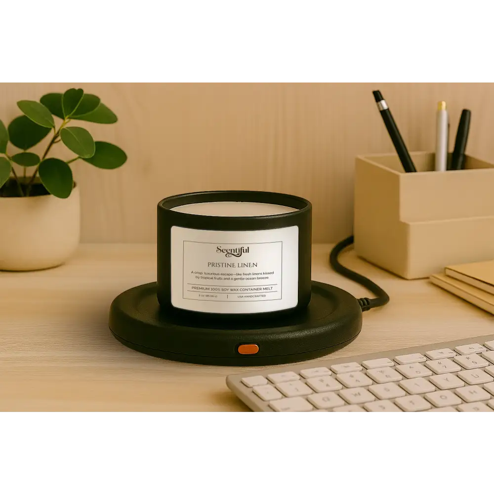 Pristine Linen – Fresh & Clean 3 oz 100% Soy Container Melt - Handcrafted