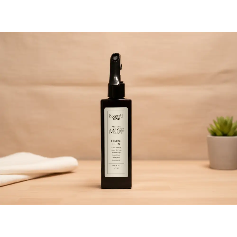 Pristine Linen – Fresh & Clean 8 oz Room + Linen Mist - Handcrafted